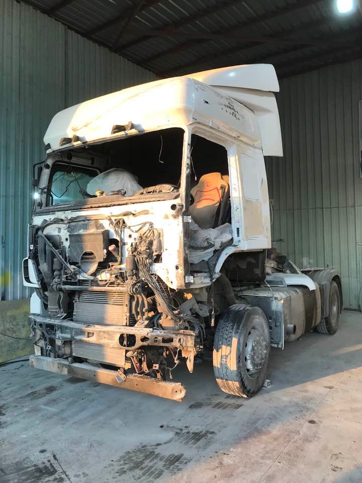 Ağır vasıta kaporta - onarım öncesi